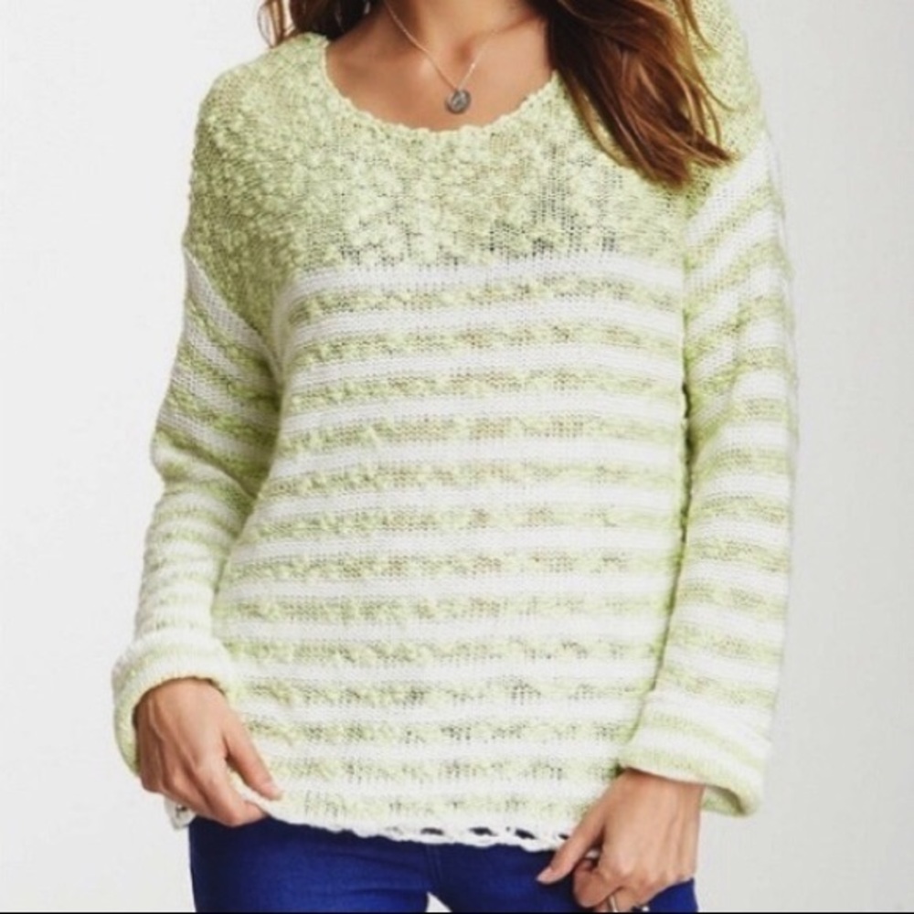 Free people knit sweater size M